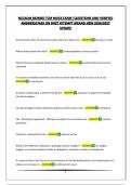 NCCAOM BIOMED TCM MOCK EXAM &vert;QUESTIONS AND VERIFIED ANSWERS&vert;PASS ON FIRST ATTEMPT&vert;BRAND NEW 2026&sol;2027 UPDATE