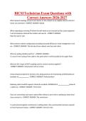 BICSI Technician Exam Questions with Correct Answers 2026-2027&period;