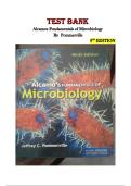 Test Bank for Alcamo's Fundamentals of Microbiology 9th Edition &ndash; Complete Exam Q&A with Rationales &lpar;All 27 Chapters&rpar;&NewLine;&NewLine;