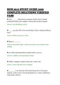 BCIS 2610 STUDY GUIDE 2026 &NewLine;COMPLETE SOLUTIONS VERIFIED &NewLine;PASS