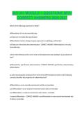 BIO 351 MODULE 1 QUESTIONS WITH CORRECT ANSWERS 2026-2027d