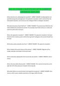 BIO 351 EXAM 3 QUESTIONS WITH CORRECT ANSWERS 2026-2027&period;