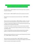 BIO 351 - EXAM 2 STUDY GUIDE QUESTIONS WITH CORRECT ANSWERS 2026-2027&period;