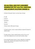 GE 5103 FINAL QUIZ POST ASSESSMENT&NewLine;EXAMINATION TEST 2026 FULL QUESTIONS&NewLine;AND ACCURATE SOLUTIONS GRADED A&plus;