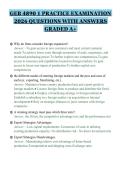 GEB 4890 1 PRACTICE EXAMINATION&NewLine;2026 QUESTIONS WITH ANSWERS&NewLine;GRADED A&plus;