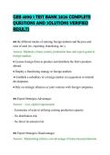 GEB 4890 1 TEST BANK 2026 COMPLETE&NewLine;QUESTIONS AND SOLUTIONS VERIFIED&NewLine;RESULTS