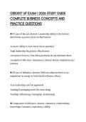 GEB3017 UF EXAM 1 2026 STUDY GUIDE&NewLine;COMPLETE BUSINESS CONCEPTS AND&NewLine;PRACTICE QUESTIONS