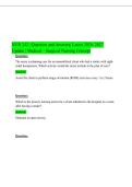 NUR 242 EXAM PACKAGE DEAL QUESTIONS AND ANSWERS WITH VERIFIED SOLUTIONS UPDATED&excl;&excl;&excl;&excl;