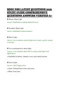 BDOC NSS LATEST QUESTIONS 2026 &NewLine;SECURITY TEST PAPER ANSWERS &NewLine;GRADED A&plus;