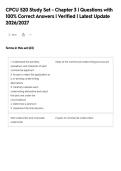 CPCU 520 Study Set - Chapter 3 &vert; Questions with&NewLine;100&percnt; Correct Answers &vert; Verified &vert; Latest Update&NewLine;2026&sol;2027