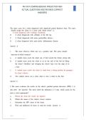 RN VATI COMPREHENSIVE PREDICTOR NGN&NewLine;ACTUAL QUESTIONS AND REVISED CORRECT&NewLine;ANSWERS