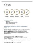 Motivatie & Behoeftentheorie &vert; Algemene Psychologie &vert; Hogeschool PXL &vert; 2025&sol;26