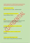 HOLISTIC 3209 KSU TEST 1 CERTIFIED QUALITY EXAM QUESTIONS &NewLine;AND ANSWERS&period;DOCX ASSURED SUCCESS UPDATED 2026&sol;27