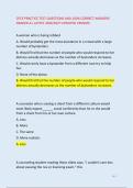 CPCE PRACTICE TEST QUESTIONS AND 100&percnt; CORRECT ANSWERS &NewLine;GRADED A&plus; LATEST 2026&sol;2027 UPDATED VERSION