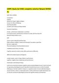 CMPC Study Set With Complete Solutions &ndash; Newest Version&comma; Rated A&plus; &vert; Practice Questions and Answer Guide