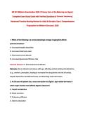 NR 601 Midterm Examination 2026 &vert; Primary Care of the Maturing and Aged &vert; &NewLine;Complete Exam Study Guide with Verified Questions & Correct Answers &vert; Advanced Practice Nursing Review for Adult & Geriatric Care&NewLine; &vert; Comprehensive &NewLine;Preparation for Midterm Succe