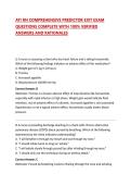 ATI RN COMPREHENSIVE PREDICTOR EXIT EXAM QUESTIONS COMPLETE WITH 100&percnt; VERIFIED ANSWERS AND RATIONALES 2026&sol;2027