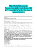 NUR 100&sol; NUR100 Exam 2 &ndash; Pharmacology &vert; Fortis &lpar;Latest 2026&sol; 2027 Updates STUDY BUNDLE PACKAGE WITH COMPLETE SOLUTIONS&rpar; 100&percnt; Verified Questions & Answers &vert; Grade A