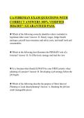 UA FOREMAN EXAM QUESTIONS WITH&NewLine;CORRECT ANSWERS 100&percnt; VERIFIED&NewLine;2026&sol;2027 &vert; GUARANTEED PASS&period;