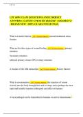 LPC 68W EXAM QUESTIONS AND CORRECT&NewLine;ANSWERS &vert; LATEST UPDATED 2026&sol;2027 &vert; GRADED A&plus;&NewLine;&vert; BRAND NEW &vert; 100&percnt; GUARANTEED PASS&period;