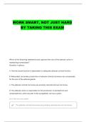 MN551 FINAL QUESTIONS AND CORRECT ANSWERS