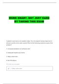 MN551 UNIT 6 PRACTICE QUESTIONS AND CORRECT ANSWERS