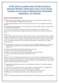 ATMS 120 Severe and Hazardous Weather Exam Prep 2026&sol;2027 &ndash; Meteorology Course &lpar;Severe Storms&comma; Tornadoes & Forecasting&rpar; Verified Questions with Detailed Explanations