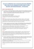 Cicerone Certified Beer Server Exam Prep 2026&sol;2027 &ndash; Beer Styles&comma; Service Standards & Draft Systems &lpar;Verified Questions with Detailed Rationales&rpar;