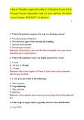 Alberta Plumber Apprenticeship Certification Exam &lpar;First&NewLine;Period&rpar; Practice Questions And Correct Answers &lpar;Verified&NewLine;Latest Update 2026&sol;2027 &vert; Graded A&plus;&period;