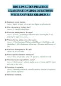 BIO 139 KCTCS PRACTICE&NewLine;EXAMINATION 2026 QUESTIONS&NewLine;WITH ANSWERS GRADED A&plus;