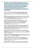 SSM TCAR Exam Study Guide 2026 Updated Questions and Answers &vert; Complete Trauma Care After Resuscitation &lpar;TCAR&rpar; Certification Review with Verified Solutions&comma; Detailed Rationales&comma; Trauma Assessment&comma; Hemodynamic Stabilization&comma; Airway Management&comma; Shock Recogn