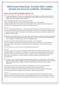 BSIS Firearm Written Exam Test Bank 2026 &ndash; Complete Questions and Answers for California Security Guard Firearms Certification &lpar;Bureau of Security and Investigative Services&rpar;