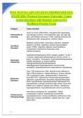 WGU D115 OA ADVANCED PATHOPHYSIOLOGY &NewLine;EXAM 2026&comma; Western Governors University &vert; Latest &NewLine;Actual Questions with Detailed Answers OA &NewLine;Readiness Practice Exam 