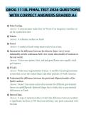 GEOG 1113L FINAL TEST 2026 QUESTIONS&NewLine;WITH CORRECT ANSWERS GRADED A&plus;