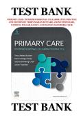 Test Bank - Primary Care&colon; Interprofessional Collaborative Practice &lpar;6th Edition by Buttaro&comma; Trybulski&comma; Polgar-Bailey&comma; and Sandberg-Cook&rpar; &vert; Chapters 1&ndash;8 Complete Multiple-Choice & Multiple-Response Questions with Rationales