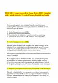 HESI LPN Comprehensive Exit Exam Review 2023 Complete Q&A with Rationales Practical Nursing Board Prep Bundle&period;pdf&NewLine;&NewLine;