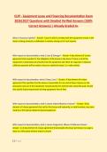 CLFP - Equipment Lease and Financing Documentation Exam &NewLine;2026&vert;2027 Questions with Detailed Verified Answers &lpar;100&percnt; &NewLine;Correct Answers&rpar; &vert; Already Graded A&plus;