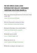 BIO 1610 SLCC 2 COMPREHENSIVE&NewLine;STUDY GUIDE 2026 FULL QUESTIONS&NewLine;AND SOLUTIONS GRADED A&plus;