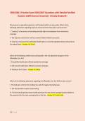 CEBS GBA 2 Practice Exam 2026&vert;2027 Questions with Detailed Verified &NewLine;Answers &lpar;100&percnt; Correct Answers&rpar; &vert; Already Graded A&plus; 