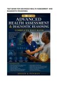 Full Test Bank for Advanced Health Assessment and Diagnostic Reasoning 5th Edition Rhoads Petersen &vert; Complete Chapters 1&ndash;20 &vert; NP Board Certification&comma; Advanced Assessment & Diagnostic Reasoning &vert; Updated 2026&sol;2027