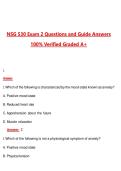 NSG 530 Exam 2 Complete Questions and Guide Answers&lpar;Latest 2026&sol;2027 Update&rpar; 100&percnt; Verified Graded A&plus;