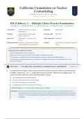 RICA Subtest 2 Multiple Choice Practice Exam &lpar;Latest 2026&sol;2027 Update&rpar; &vert; Complete 24 Q&A with Verified Answers and Detailed Rationales &vert; Vocabulary&comma; Academic Language&comma; Background Knowledge&comma; Comprehension &vert; A&plus; Grade