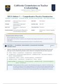 RICA Subtest 3 Comprehensive Practice Exam &lpar;Latest 2026&sol;2027 Update&rpar; &vert; Complete Q&A with Verified Answers and Detailed Rationales &vert; Planning&comma; Organization&comma; Management of Reading Instruction &vert; A&plus; Grade