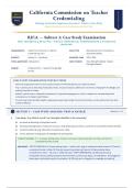 RICA Subtest 3 Case Study Practice Exam &lpar;Latest 2026&sol;2027 Update&rpar; &vert; Complete Official Case Study with Verified Response Guide &vert; Isabel Sample Analysis with Strengths&comma; Needs&comma; and Instructional Strategies &vert; A&plus; Grade