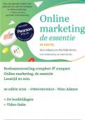 BUNDEL Marketing de Essentie - helemaal compleet - de samenvattingen plus oefentoetsen en meer
