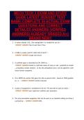 MECH TECH 2 EXAM AND STUDY&NewLine;GUIDE LATEST 2026&sol;2027 TEST&NewLine;BANK&vert; COMPLETE 50 ACTUAL EXAM&NewLine;QUESTIONS AND CORRECT&NewLine;DETAILED ANSWERS &lpar;VERIFIED&NewLine;ANSWERS&rpar; ALREADY GRADED A&plus;&vert;&vert;&NewLine;BRAND NEW&excl;&excl;