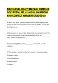 BIO 235 FULL SOLUTION PACK BUNDLED &NewLine;DOCS EXAMS SET 2026 FULL SOLUTIONS &NewLine;AND CORRECT ANSWERS GRADED A&plus; 