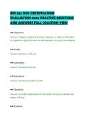 BIO 322 GCU CERTIFICATION &NewLine;EVALUATION 2026 PRACTICE QUESTIONS &NewLine;AND ANSWERS FULL SOLUTION VIEW 