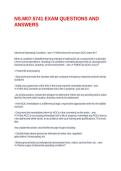 NS&period;M07&period;5741 EXAM QUESTIONS AND ANSWERS