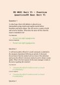 PN HESI Exit V1 Practice Questions With Answers and Study Guide